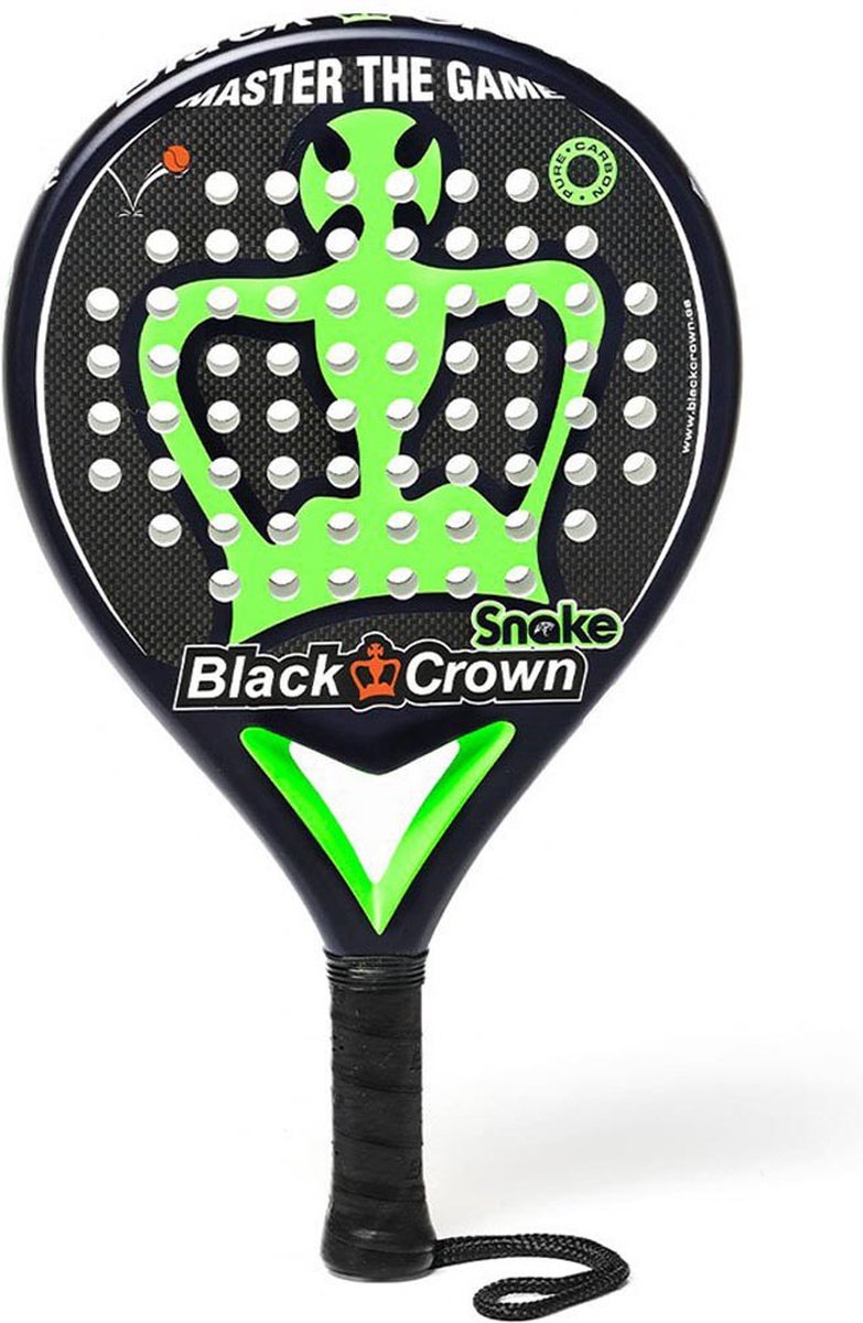 Black Crown Snake (Round) - 2022 padel racket