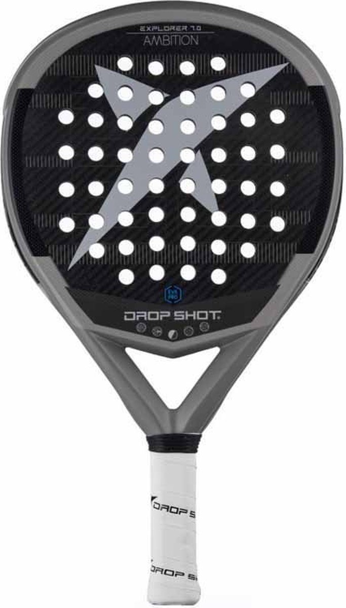 Drop Shot Explorer 7.0 Padelracket Zilver 360-370 gr