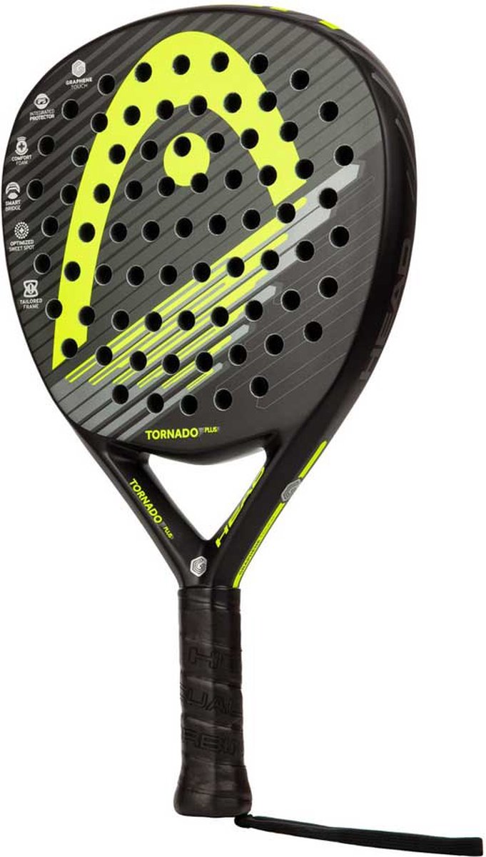 Head Racket Graphene Tornado Plus Padelracket Zwart