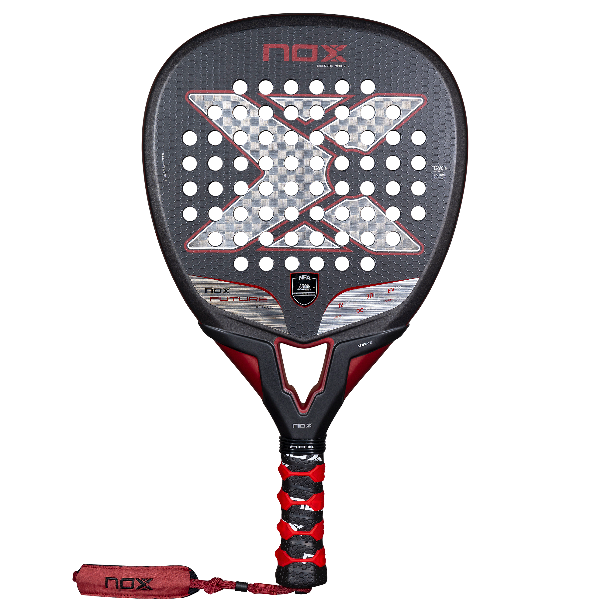 NOX Future Attack 12k Alum 2025 padelracket